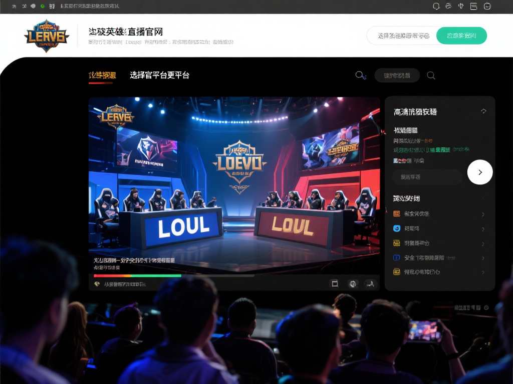 英雄联盟赛事直播官网，官方平台安全可靠值得信赖
