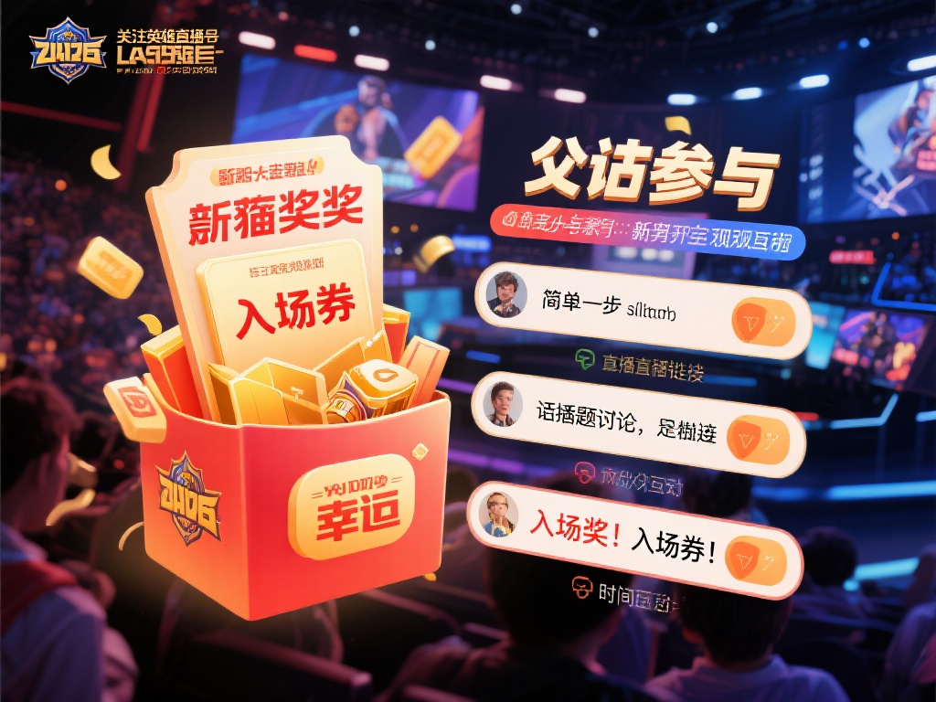英雄联盟联赛直播粉丝互动不停，抽奖活动惊喜连连！